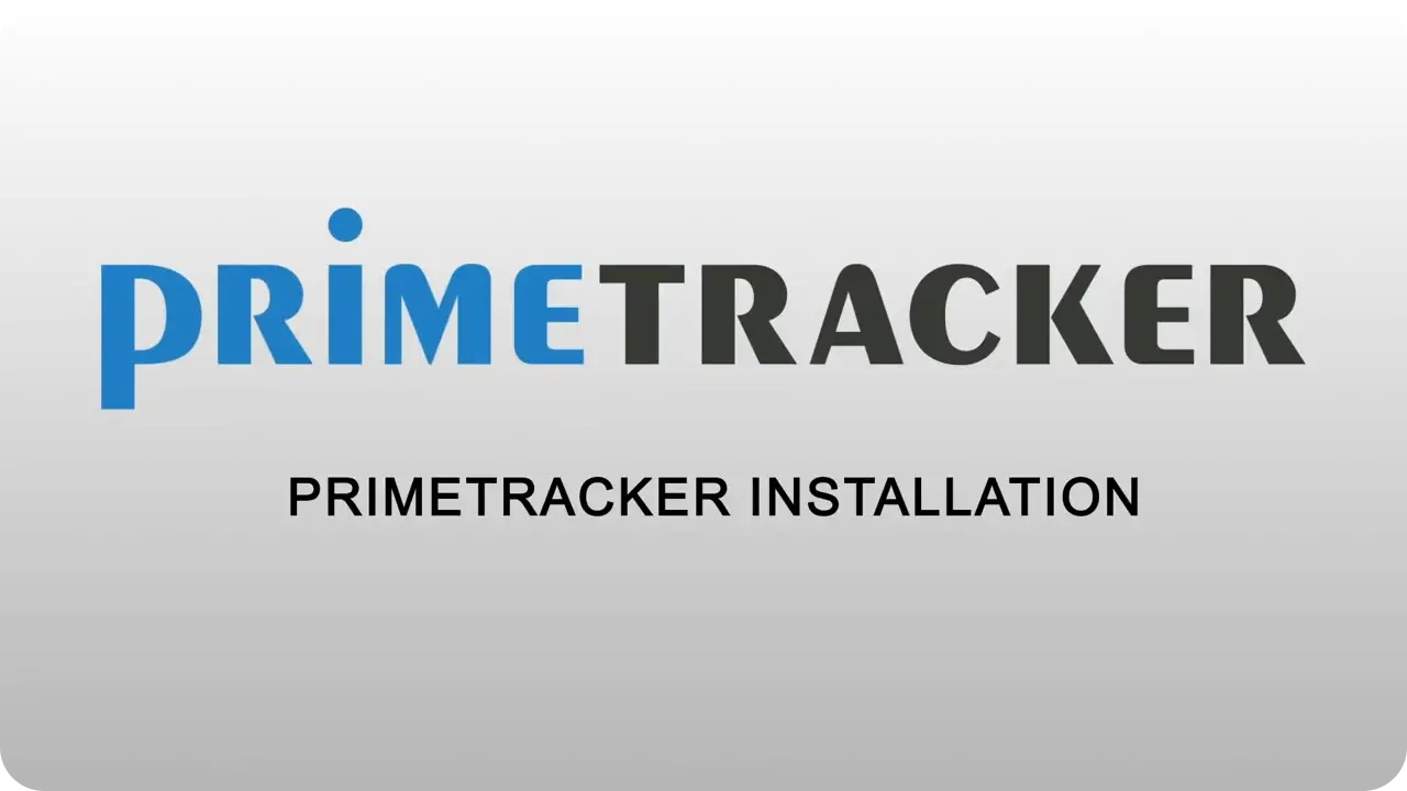 primetracker-installation